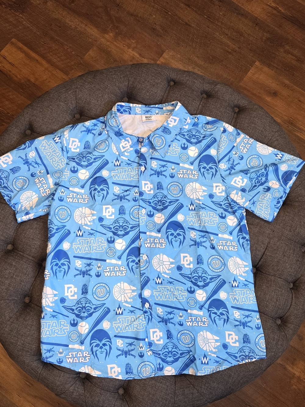 Washington Nationals X Star Wars Button-Up Shirt